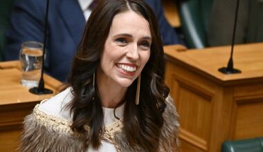 Jacinda Ardern (pictured) released her memoir 'A Different Kind of Power' on Tuesday