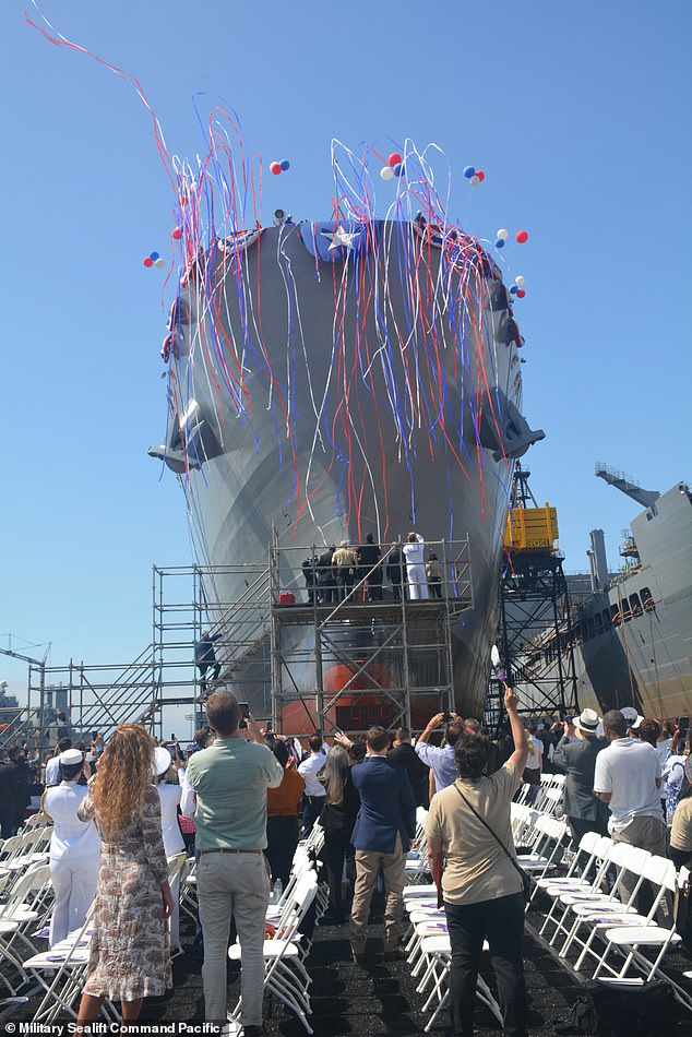 USNS Lucy Stone, named in honor of the suffragist, who was the first woman in Massachusetts to earn a college degree