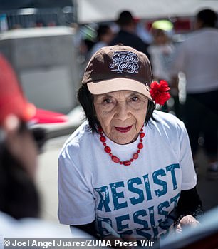 Pictured: Dolores Huerta