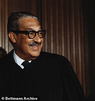 Pictured: Thurgood Marshall