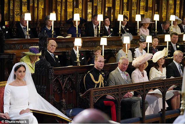When Prince Harry married Meghan Markle earlier the same year, he also left a seat vacant in front of the Queen