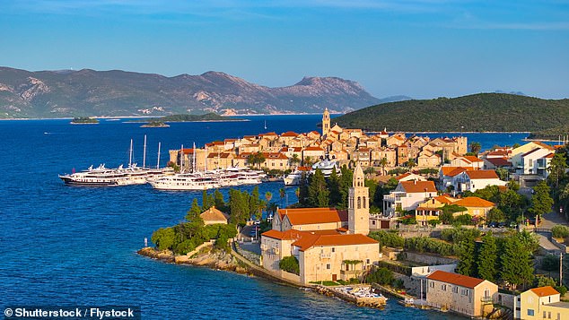 Korcula town, surrounded by walls on its own peninsula, is like a mini Dubrovnik but without the crowds