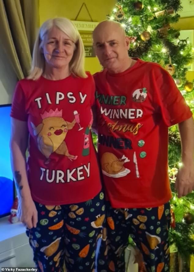 Guests rushed to help John, performing CPR at the poolside before he was taken to the hospital where the family were told he had tragically died (John pictured with his wife Julie)