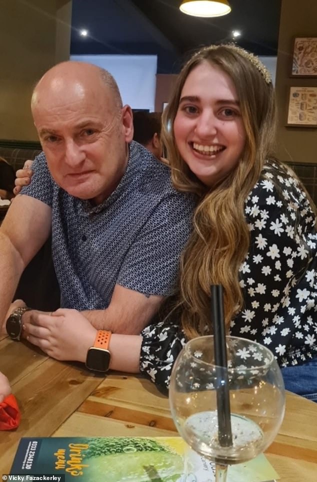 Sean and Vicky (pictured right) are now raising funds to bring John home and have slammed the Cypriot authoritie sand confessed they 'let down' by local authorities
