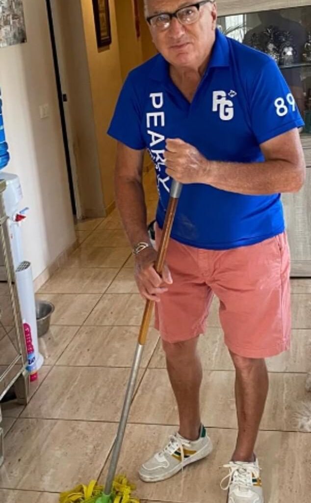 Alan Brozel is now working as a cleaner after he was scammed out of his £150k pension savings