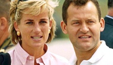 Pictured: Princess Diana with her former butler Paul Burrell - the ex-Palace servant is set to release a third 'intimate' memoir