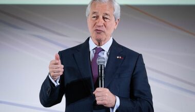 JPMorgan Chase CEO Jamie Dimon (pictured) warned that the United States economy could 'deteriorate' as inflation increases and employment rates go down