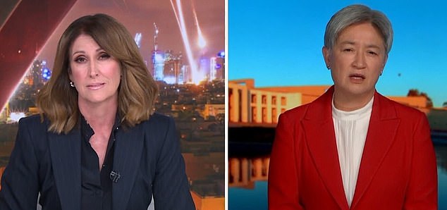 It comes after Natalia Barr grilled Foreign Minister Penny Wong over the missed opportunity on Thursday