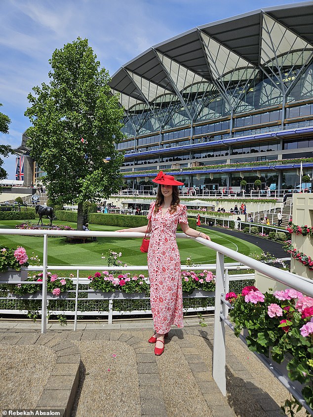 MailOnline's Senior Features Writer Rebekah Absalom found herself swept up in the excitement