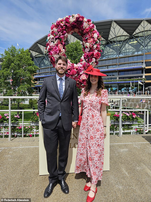 Rebekah experienced the Queen Anne Enclosure at Royal Ascot with her husband Tim
