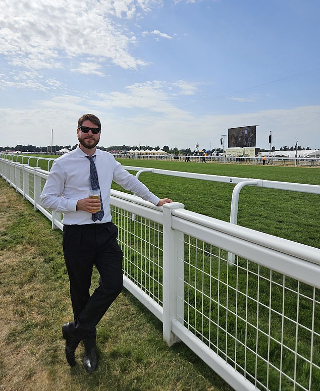 Guests can walk right up to the rails for a front-row view of the action