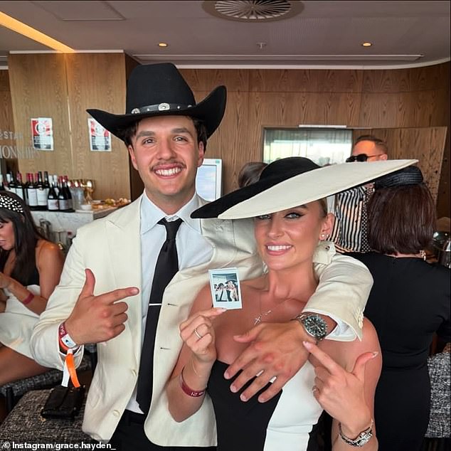 The teenager (pictured with Grace Hayden) says it was good having time away to reflect on his game