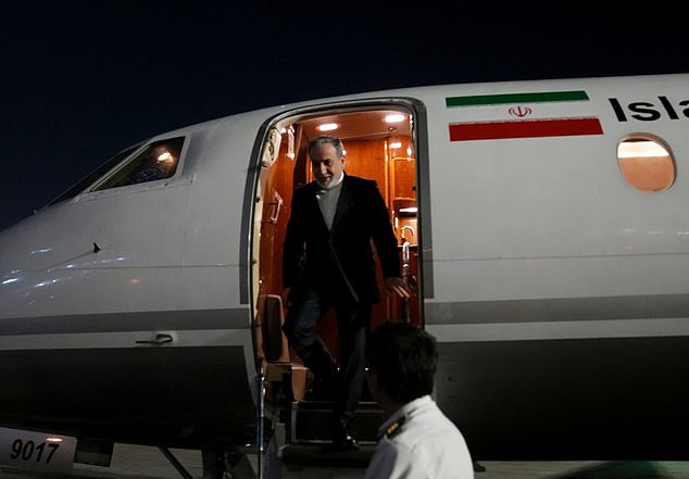 Abbas Araghaci, Iran's foreign minister, arrives in Moscow for talks with Putin on how to respond to the US strikes