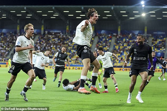 But Germany scored late in extra time to prevail 3-2 and book their place in the semi-finals
