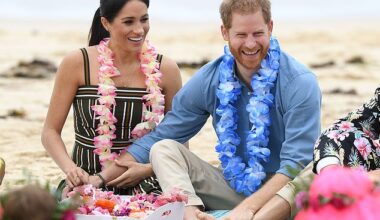 Prince Harry and Meghan (both pictured) caused outrage when they accused unnamed members of the Royal Family of racism in their explosive interview with Oprah Winfrey in 2021