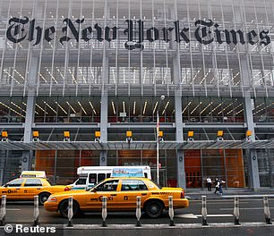 The New York Times headquarters in Manhattan