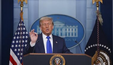 Donald Trump grinned from ear-to-ear over a reporter's question about whether he 'outsmarted' the financial markets with his industry-shaking tariffs