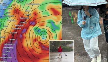 Australia news LIVE: What you need to know about the 'bomb cyclone' about to strike Australia's east coast - and the areas that need to brace for impact