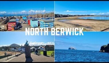 The beautiful seaside town of North Berwick in Scotland, only 30 minutes from Edinburgh and one of the most sought after places to live in the country. Great views out to Bass Rock which is popular with birdwatchers.