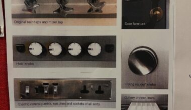 Poster in Barbican library asking people to preserve the fittings in their Barbican flats