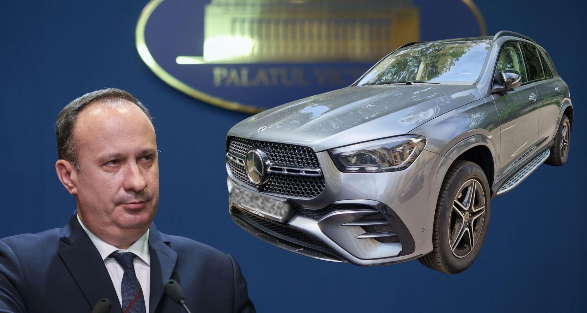 INVESTIGAȚIE. Fostul ministrul de finanțe al PSD, membru în echipa de negociere a bugetului și care propune taxa de solidaritate, a venit la discuții într-un SUV Mercedes GLE 450, care nu apare în declarația de avere