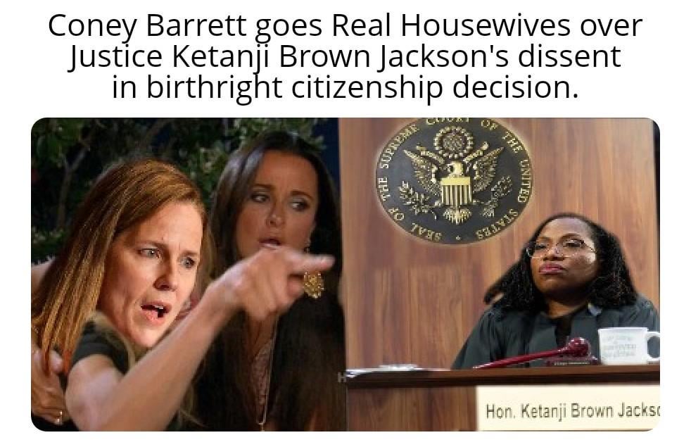 How dare you try to stop King Trump from rewriting the Constitution!