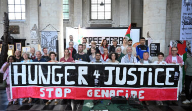 Church in central Brussels opens its doors to hunger strikers for Gaza – Middle East Monitor