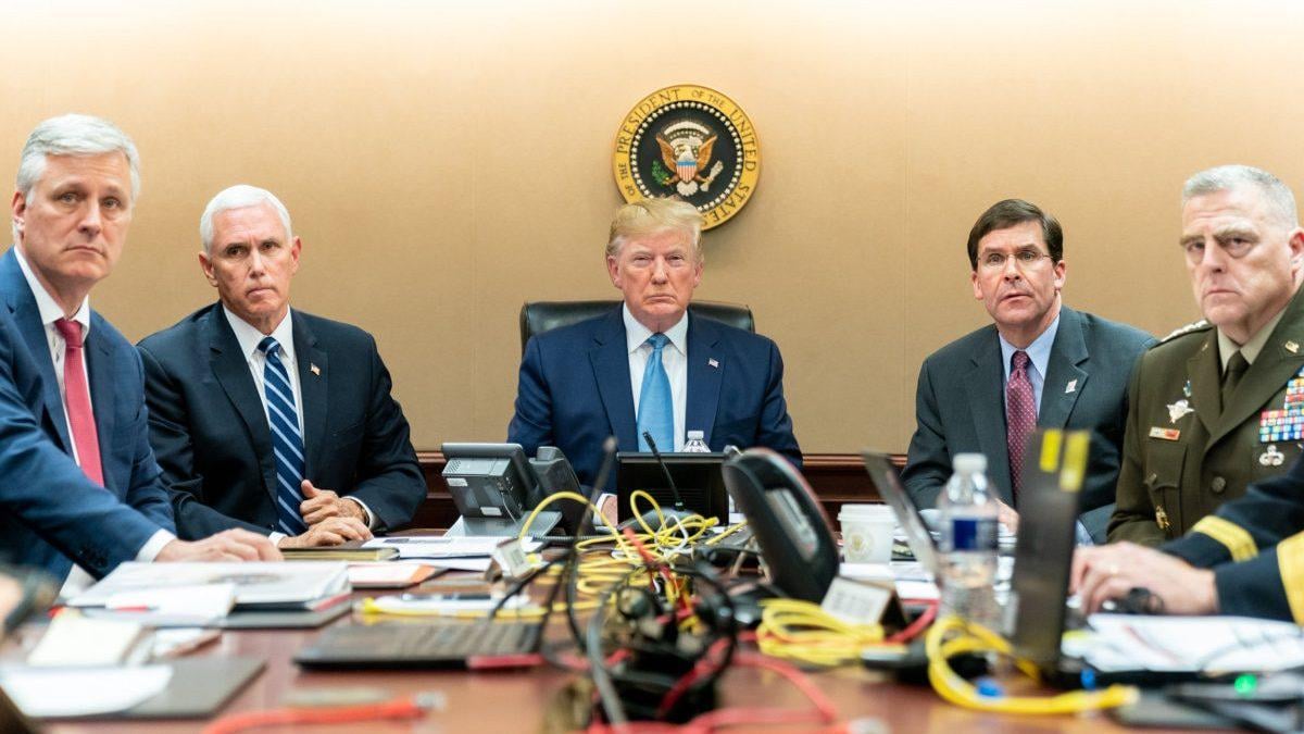 Inside Trump’s war bunker where Obama once watched Bin Laden killed in real time
