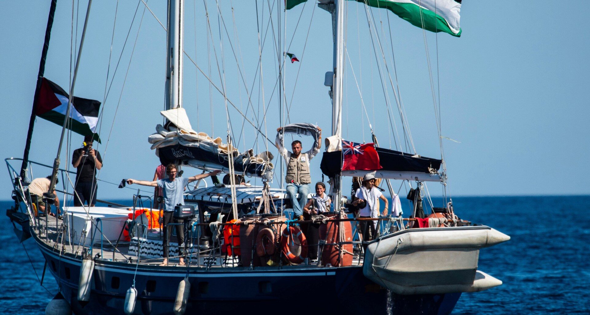 Aid ship aiming to break Israel’s siege of Gaza sets sail from Italy | Israel-Palestine conflict News
