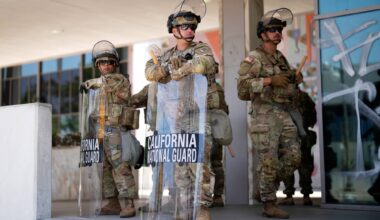 California Asks Court to Stop National Guard, Marines From Patrolling LA Streets