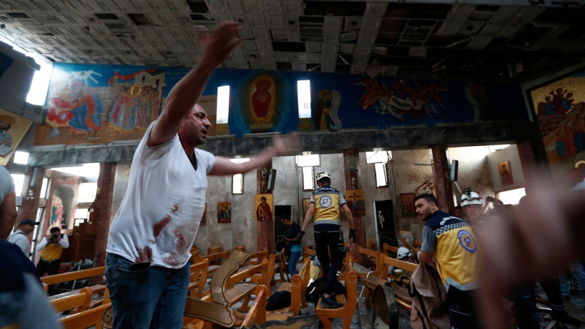 Deadly church attack raises security fears for Syrians, minorities | Syria's War News