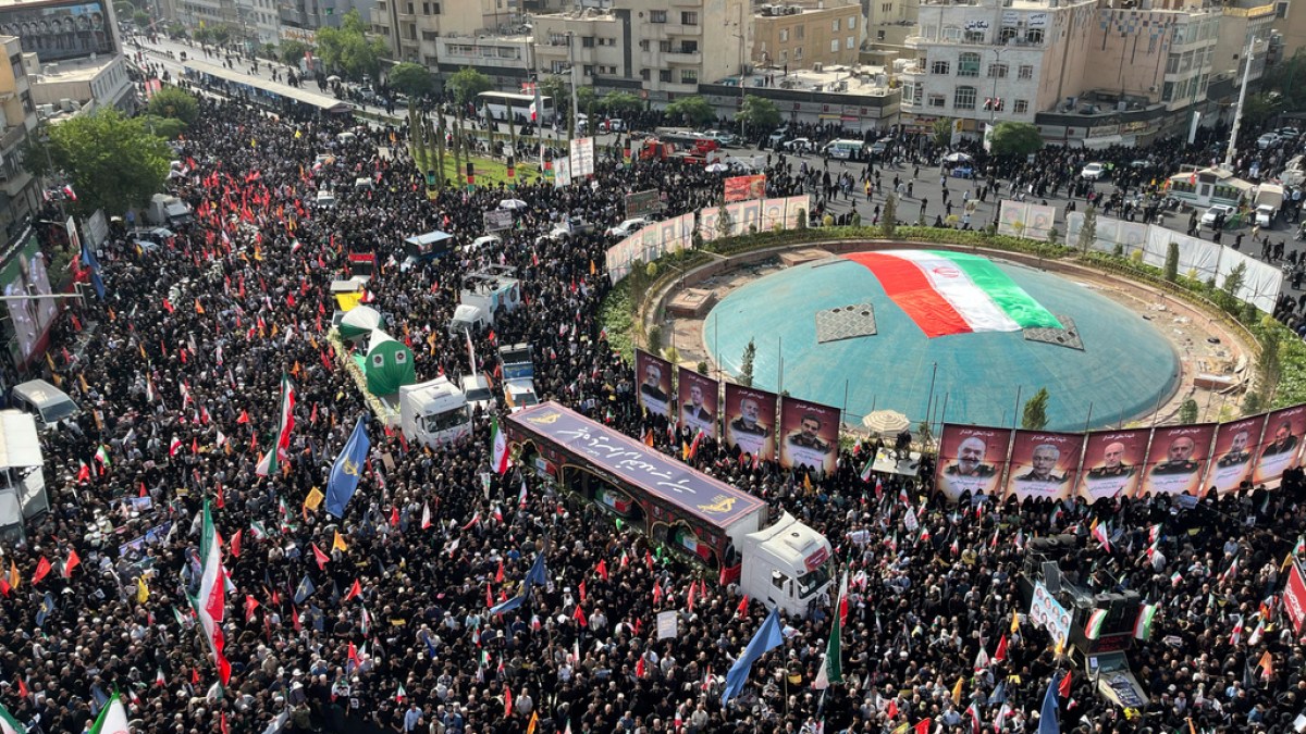 Iran holds state funeral for top commanders, scientists killed by Israel | Israel-Iran conflict News