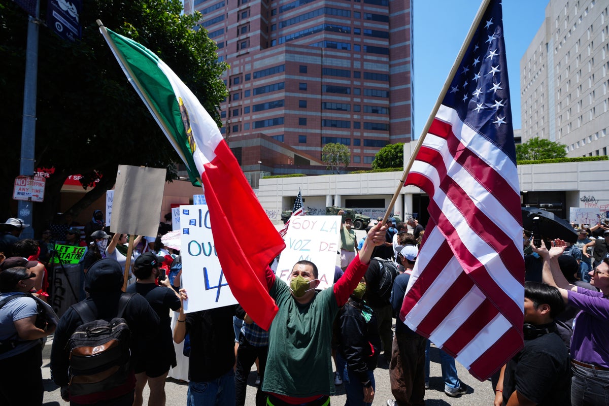 LA protests live updates: ‘Mass arrests’ after curfew begins as Trump mulls sending troops to other cities