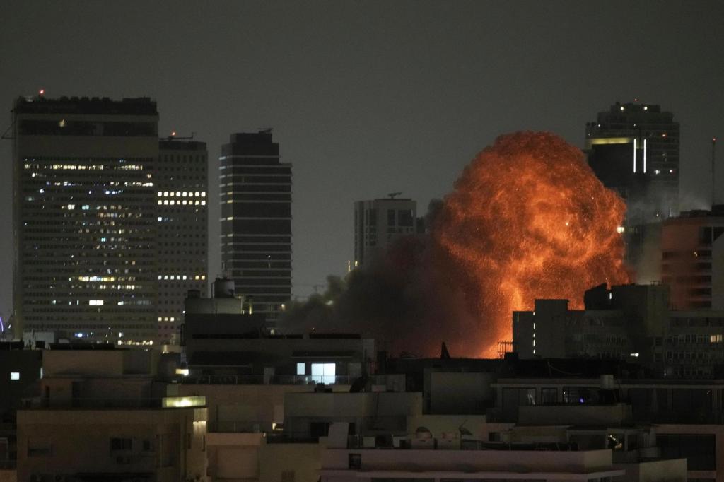 Iran missile attacks kill 5, but Israel claims air superiority