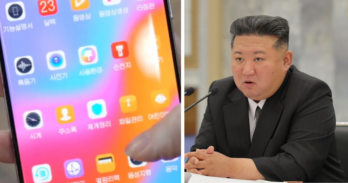 Smartphone from North Korea exposes shocking differences