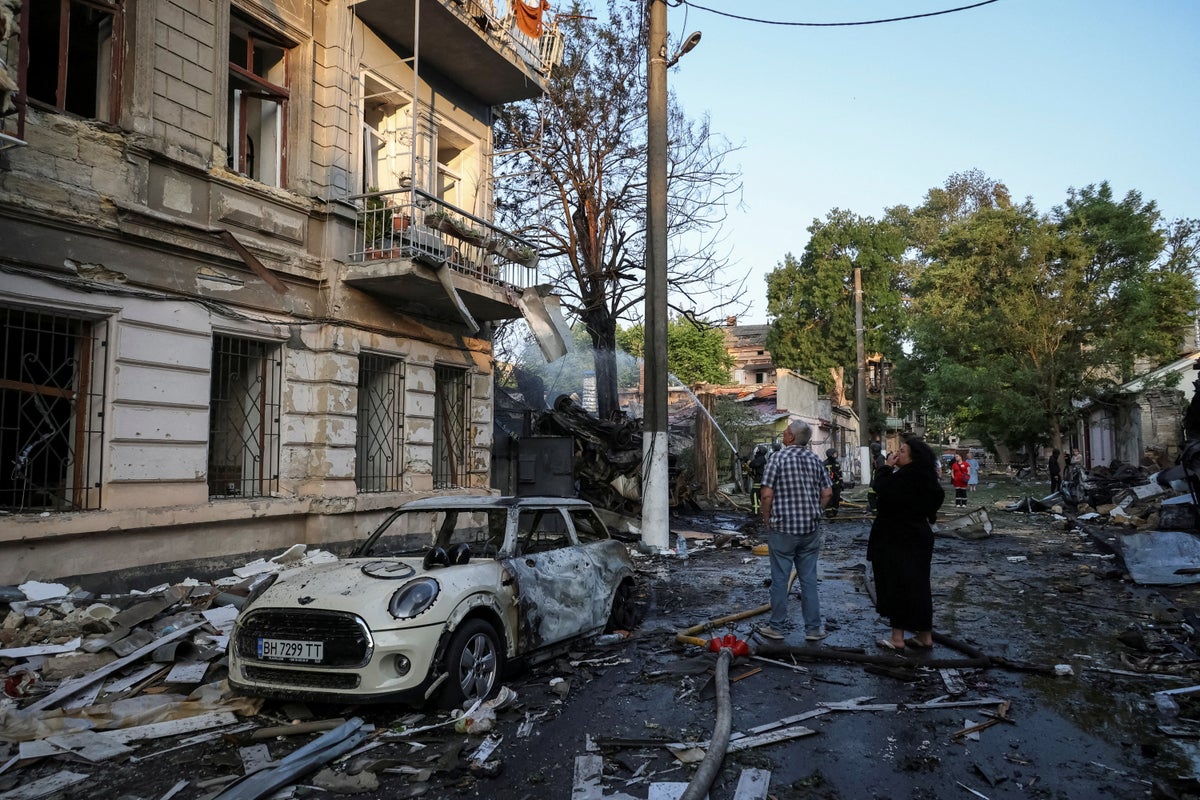 Ukraine-Russia war live updates: Seven killed after Putin’s forces unleash barrage of drone strikes