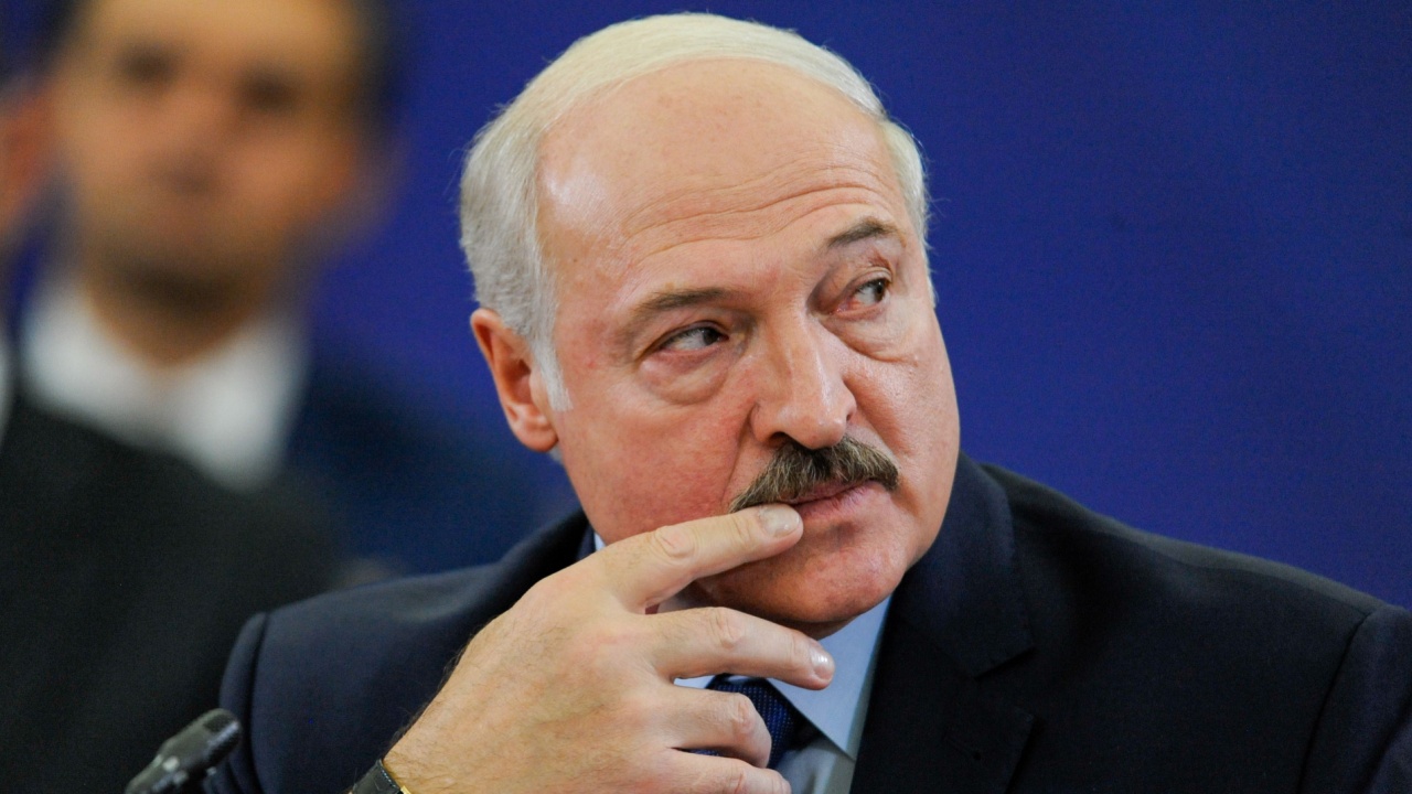 Belarus dictator Aleksandr Lukashenko.