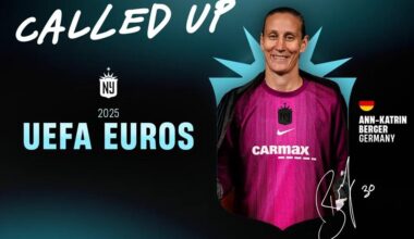 HEADING FOR EURO: Germany calls in Gotham FC goalkeeper Berger