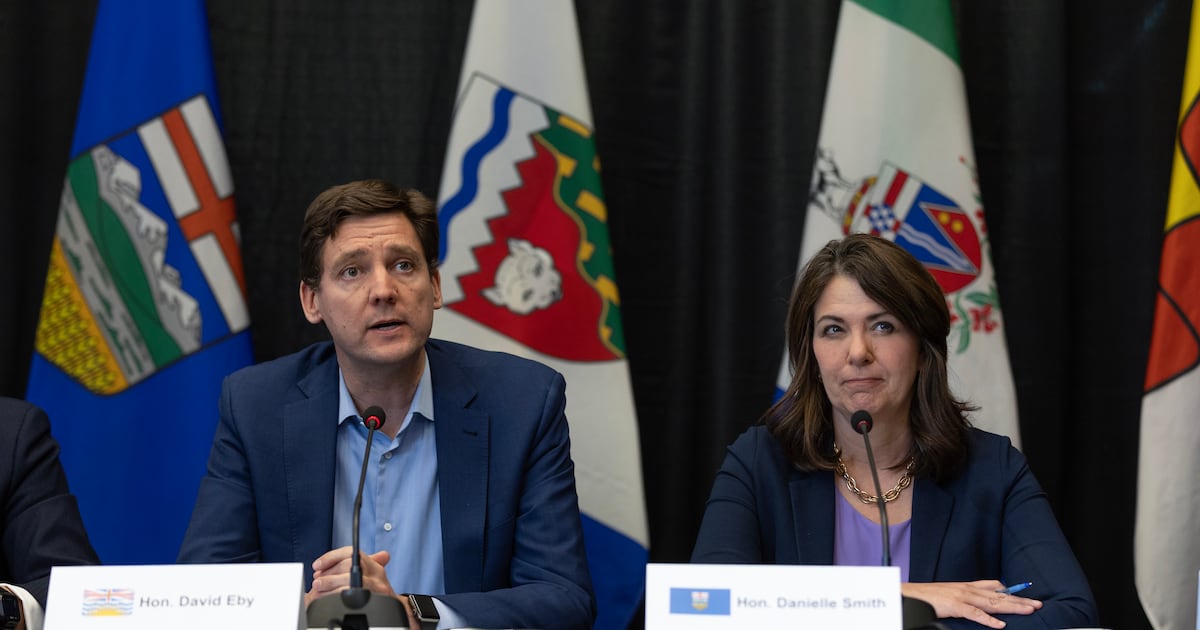 Alberta Premier Smith ‘going to convince’ B.C.’s Eby to build pipeline through their provinces - CTV News
