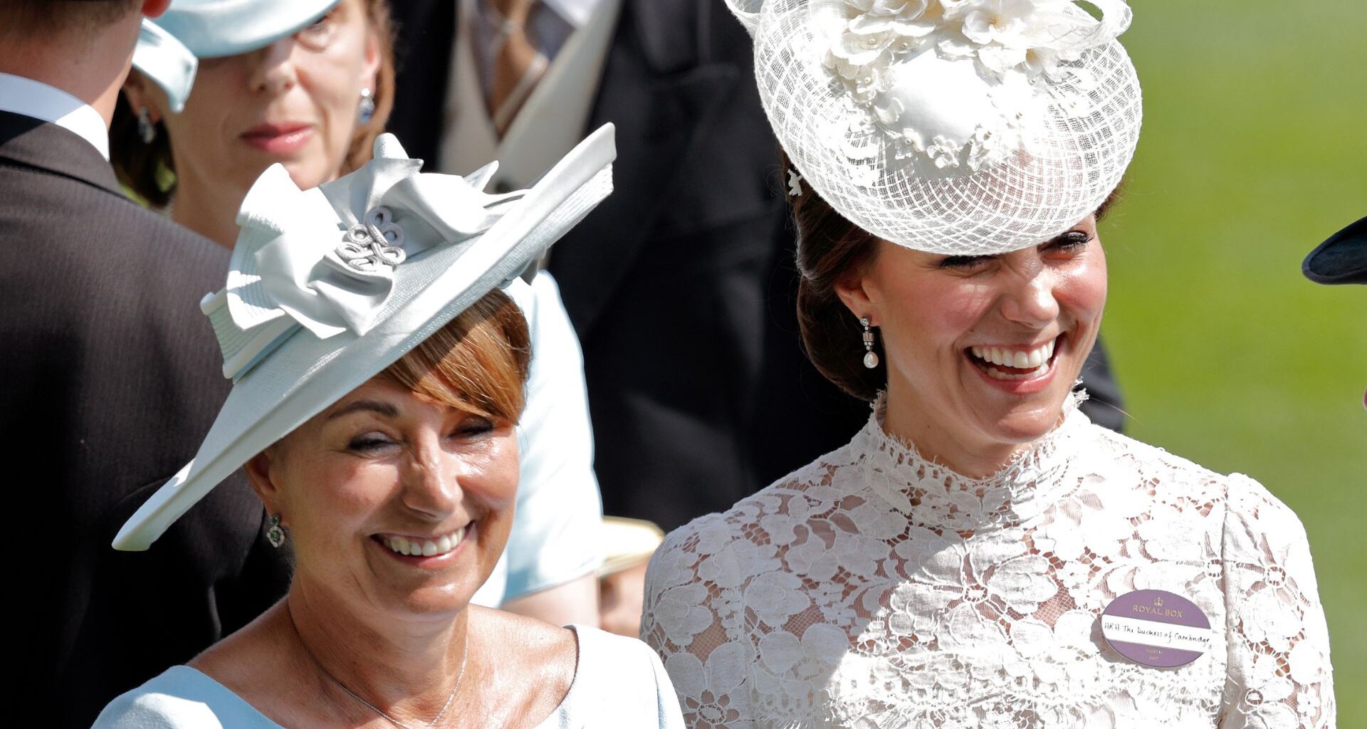 Carole Middleton and Kate Middleton