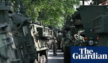 Trump’s parade will produce staggering level of planet-heating pollution – report