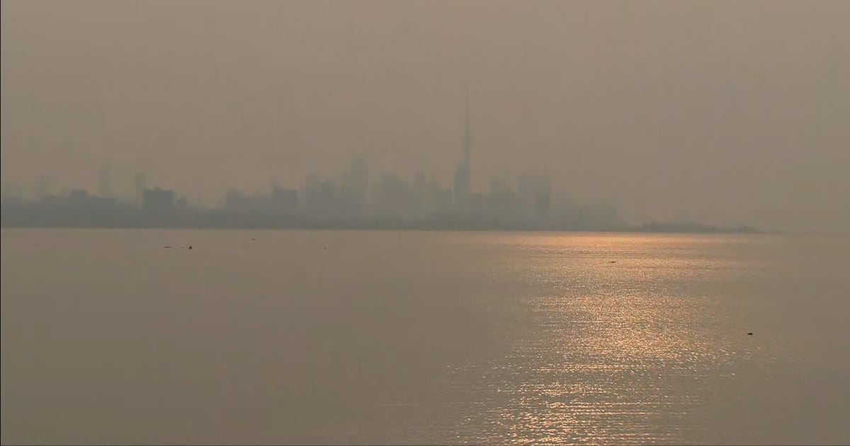 Toronto weather: Wildfire smoke expected