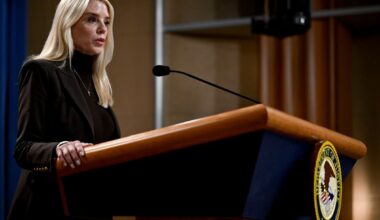 Democratic Senators Want Bondi to Explain Crime Unit's Closure