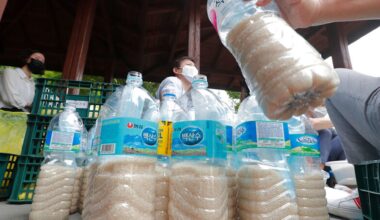South Korea detained six Americans for trying to send rice, Bibles and USBs to North Korea amid heightened border security restrictions.