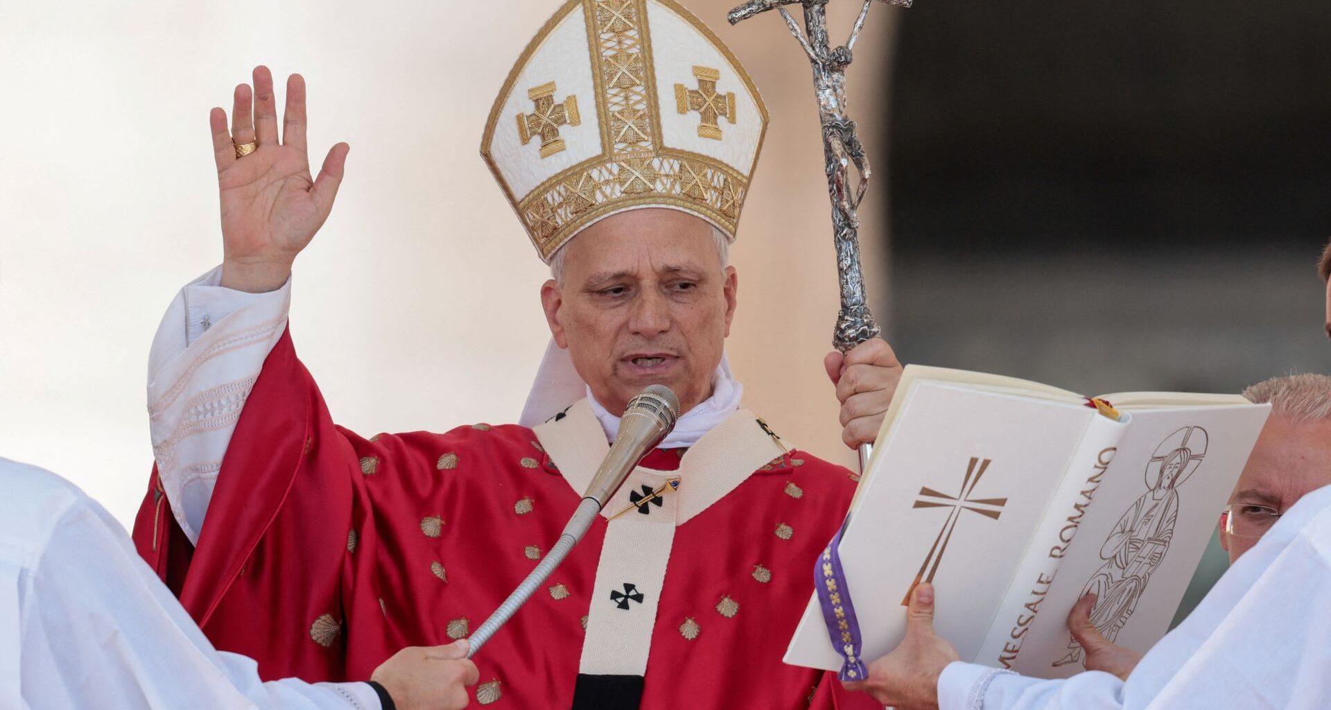 Pope Leo XIV celebrated Pentecost on Sunday in St. Peter’s Square, drawing tens of thousands for the final Sunday of Easter celebrations.