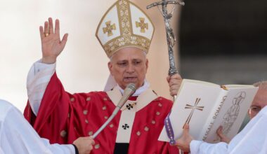 Pope Leo XIV celebrated Pentecost on Sunday in St. Peter’s Square, drawing tens of thousands for the final Sunday of Easter celebrations.