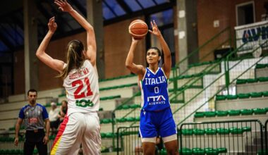 Azzurre, a Castenaso Italia-Montenegro 79-41 (Pasa 12). E ora, dal 18 giugno, l'Europeo a Bologna! - Federazione Italiana Pallacanestro - Azzurre, a Castenaso Italia-Montenegro 79-41 (Pasa 12). E ora, dal 18 giugno, l’Europeo a Bologna!