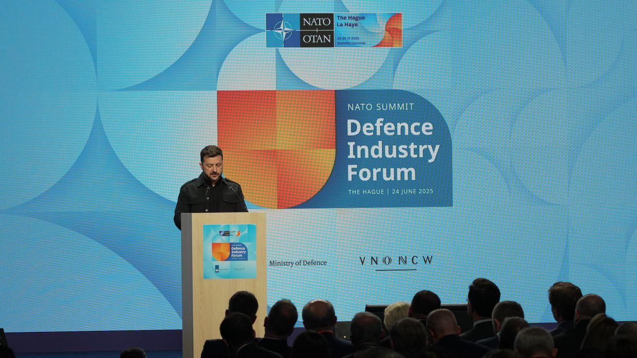 Ukraine can produce 8 million drones annually but needs funding, Zelensky says at NATO summit