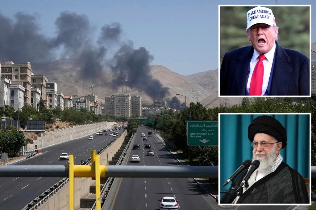 Trump says Iran would 'like to talk' about a nuclear deal, claims they're 'not winning' war against Israel