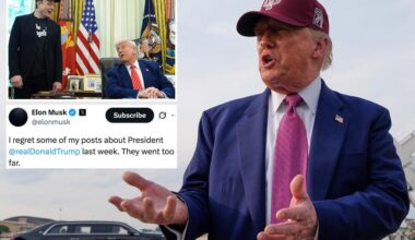 Donald Trump responds to Elon Musk's apology after public feud